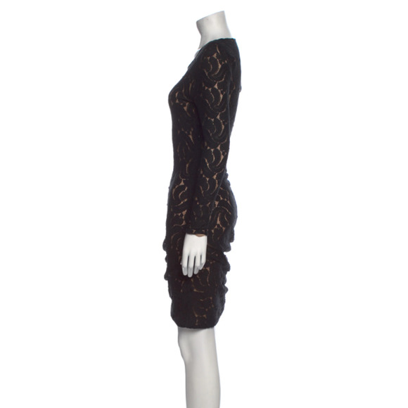 A.L.C. Lace Pattern Knee-Length Dress Size: XS - Picture 2 of 5
